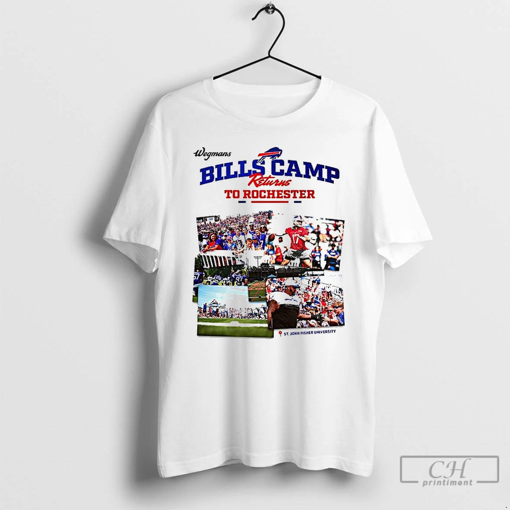 Classic Wegmans Bills Camp Return To Rochester T Shirts Hoodie Sweatshirt | PurePodTees.com
