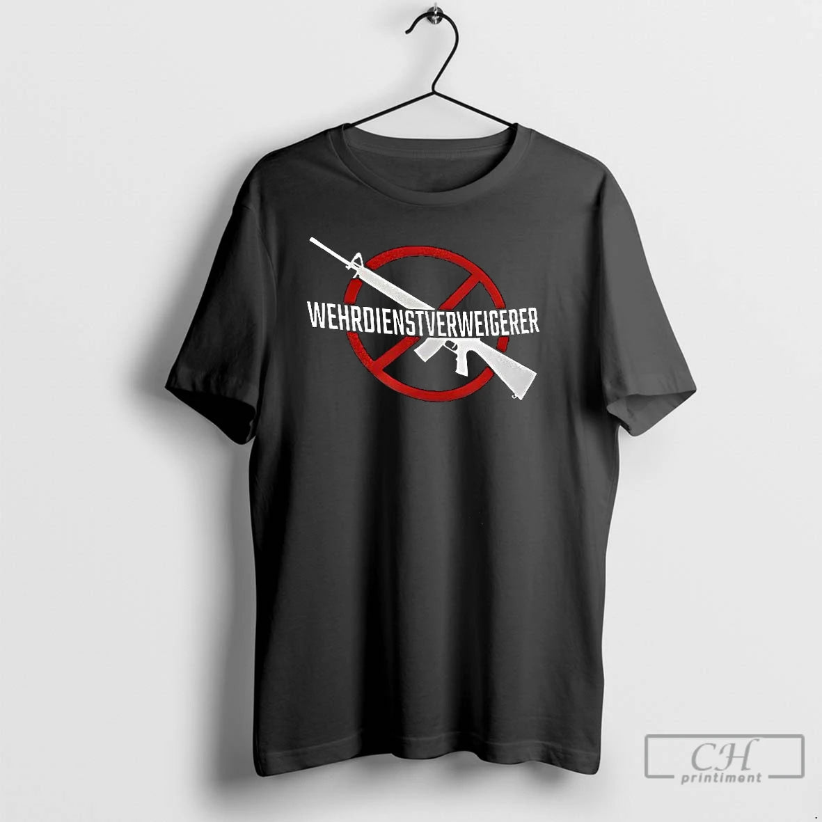 Classic Wehrdienst Verweigern Gun Shirt Hoodie Sweatshirt | PurePodTees.com