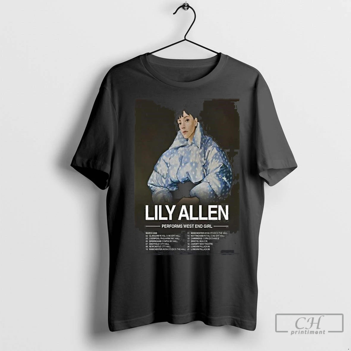 Classic West End Girl Tour 2026 Lily Allen Long Sleve Shirt Hoodie Sweatshirt | PurePodTees.com