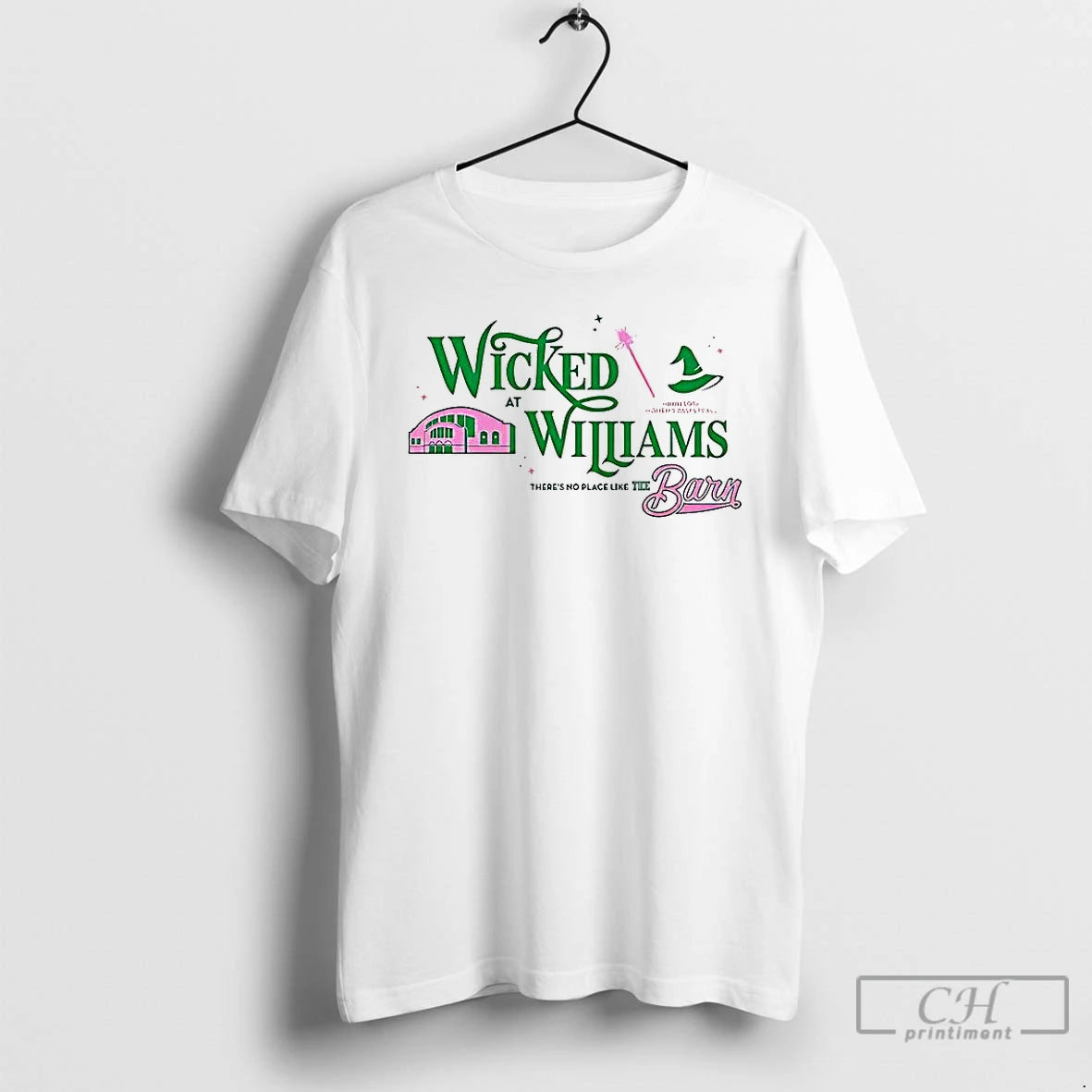 Classic Wicked At Williams Theres No Place The Barn Shirt Hoodie Sweatshirt | PurePodTees.com