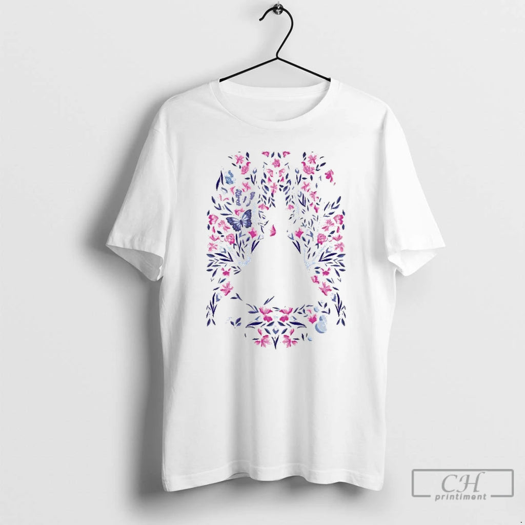 Classic Wicked For Good Floral T Shirts Hoodie Sweatshirt | PurePodTees.com