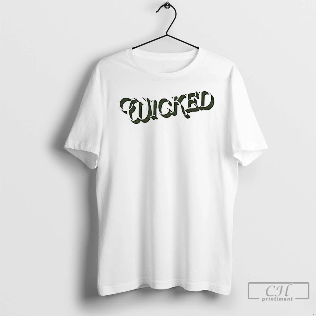 Classic Wicked Movie Text Shirt Hoodie Sweatshirt | PurePodTees.com