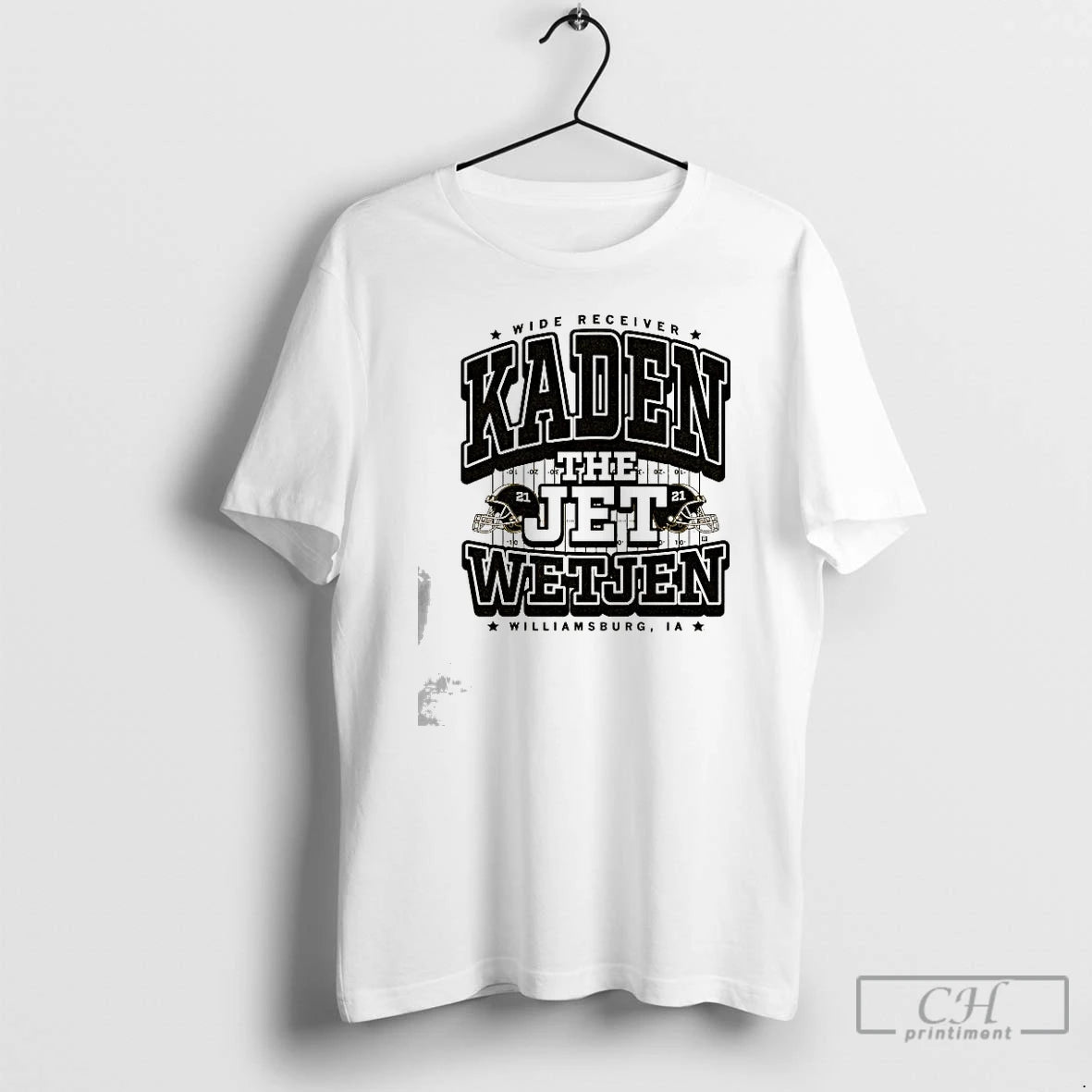 Classic Wide Receiver Kaden The Jet Wetjen Williamsburg Ia T Shirts Hoodie Sweatshirt | PurePodTees.com