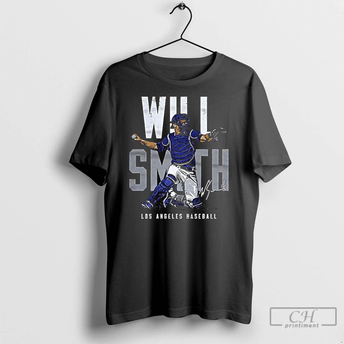 Classic Will Smith Los Angeles Dodgers World Series Champions 2025 Name Blocks Signature Shirt Hoodie Sweatshirt