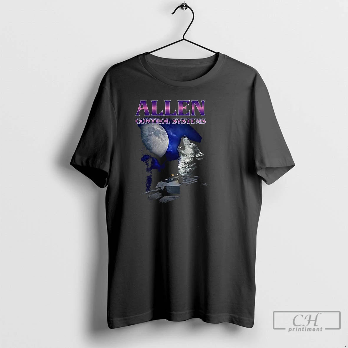 Classic Wolf Allen Control Systems T Shirts Hoodie Sweatshirt | PurePodTees.com