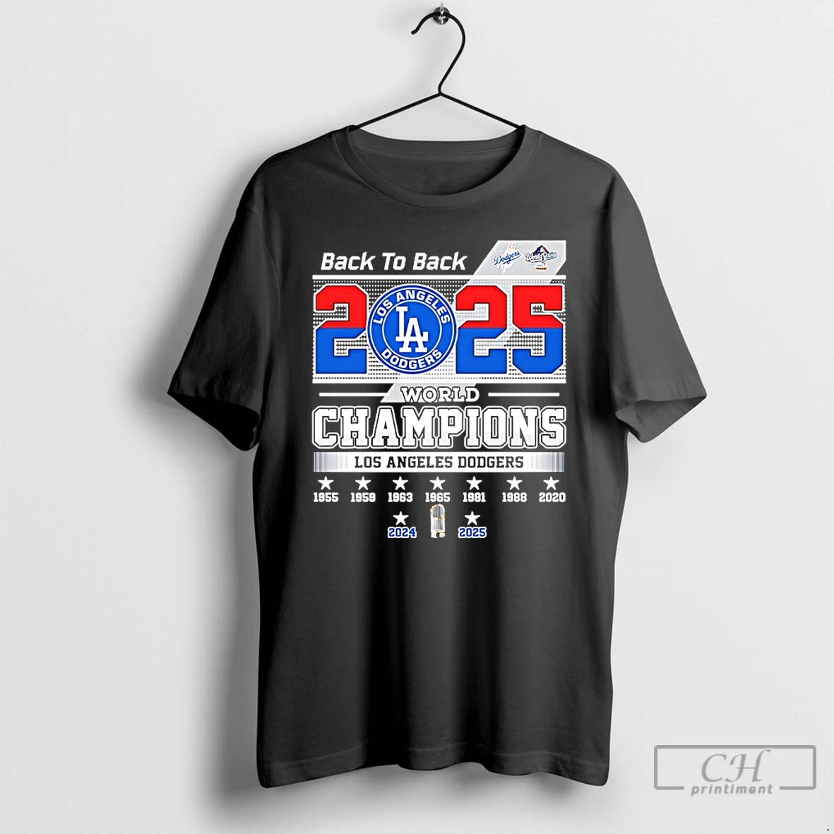 Classic World Series Champions 2025 Los Angeles Dodgers Back To Back T Shirts Hoodie Sweatshirt | PurePodTees.com