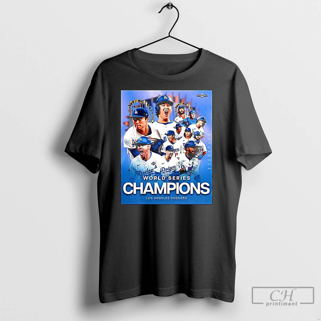 Classic World Series Championships Los Angeles Dodgers 2025 Shirt Hoodie Sweatshirt | PurePodTees.com