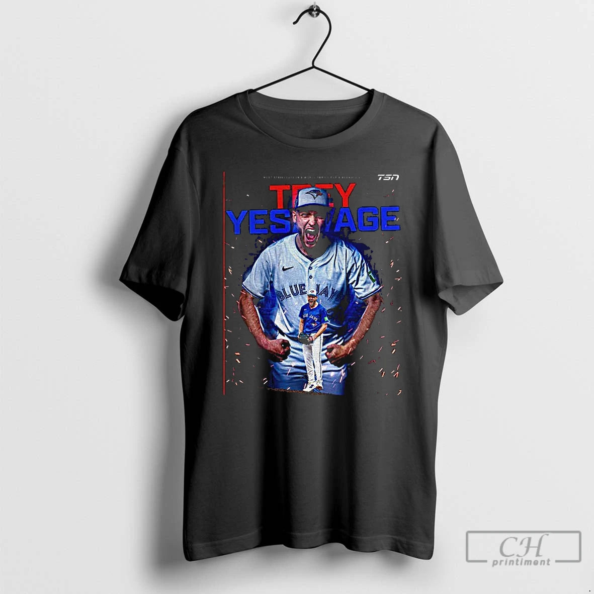 Classic World Series Rookie Record 12 Strikeouts For Trey Yesavage T Shirts Hoodie Sweatshirt | PurePodTees.com