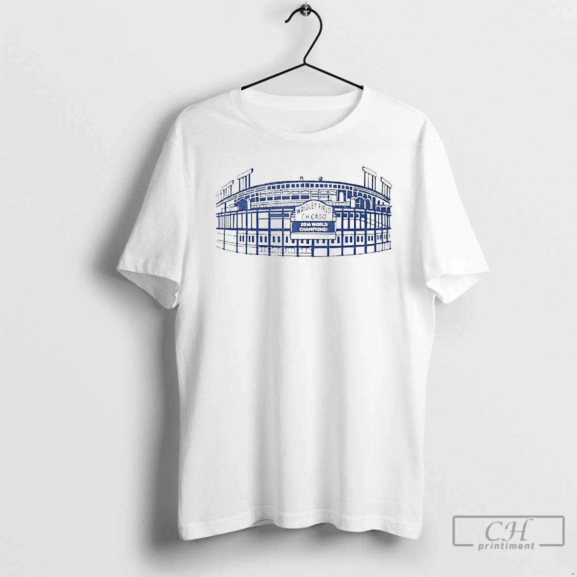 Classic Wrigley Field Chicago Cubs 2016 World Champions T Shirts Hoodie Sweatshirt | PurePodTees.com