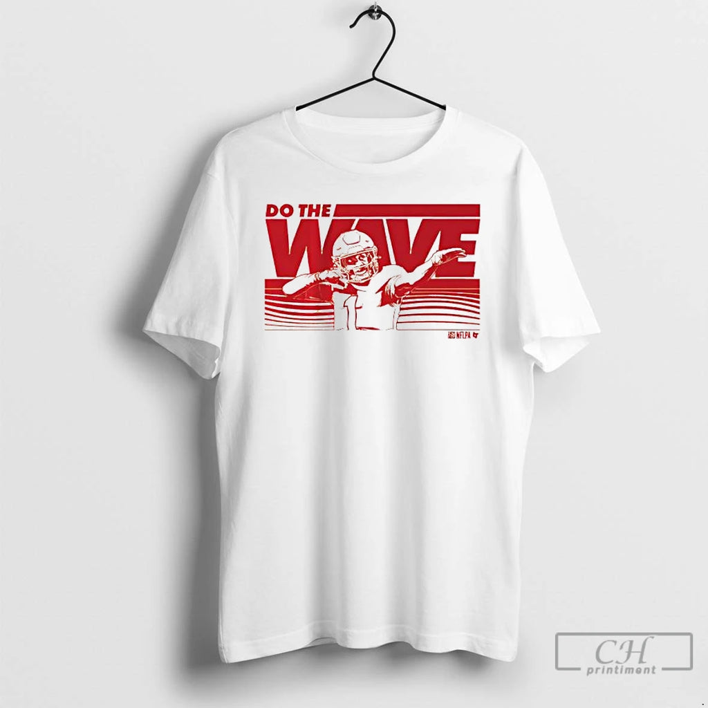 Classic Xavier Worthy Do The Wave Graphic T Shirts Hoodie Sweatshirt | PurePodTees.com