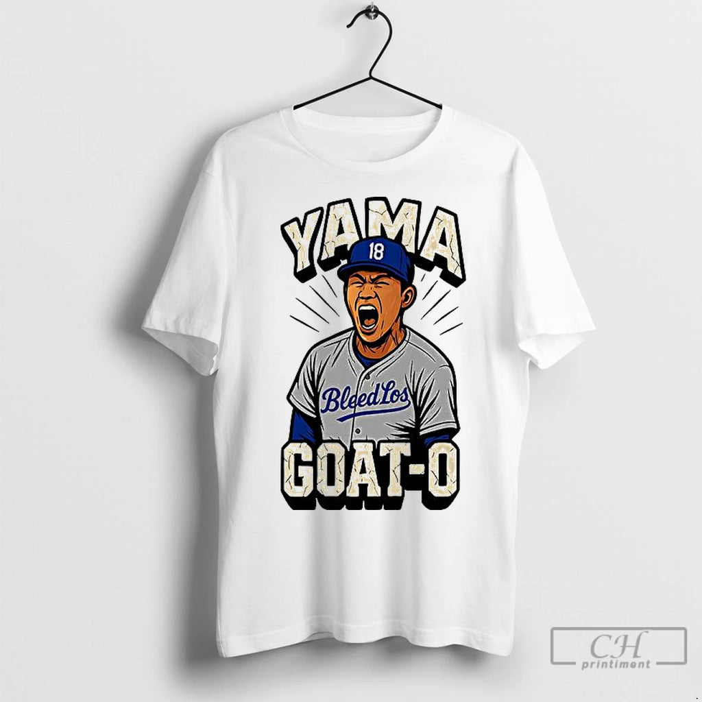 Classic Yama Goat O Los Angeles Dodgers Shirt Hoodie Sweatshirt | PurePodTees.com