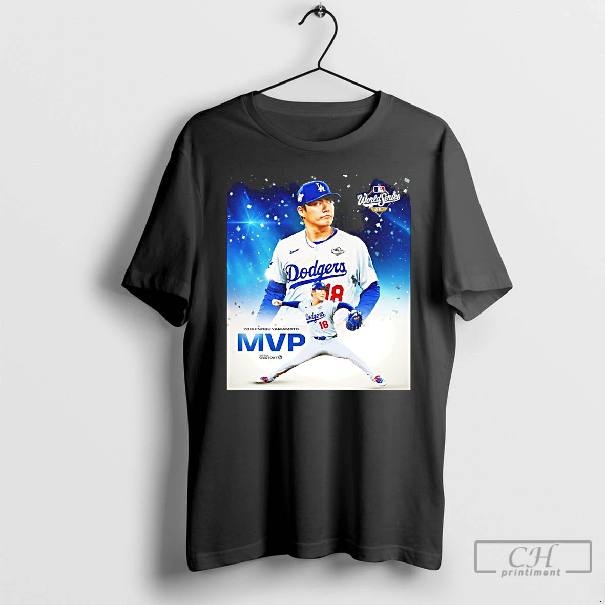 Classic Yamas The Goat Yoshinobu Yamamoto 2025 World Series Mvp T Shirts Hoodie Sweatshirt | PurePodTees.com