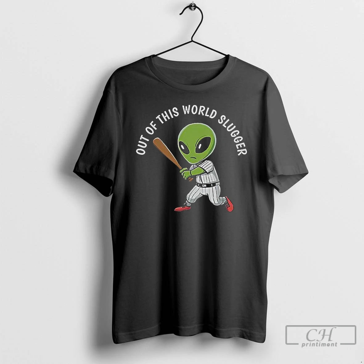 Classic Yankees Baseball Alien Out Of This World Slugger T Shirts Hoodie Sweatshirt | PurePodTees.com