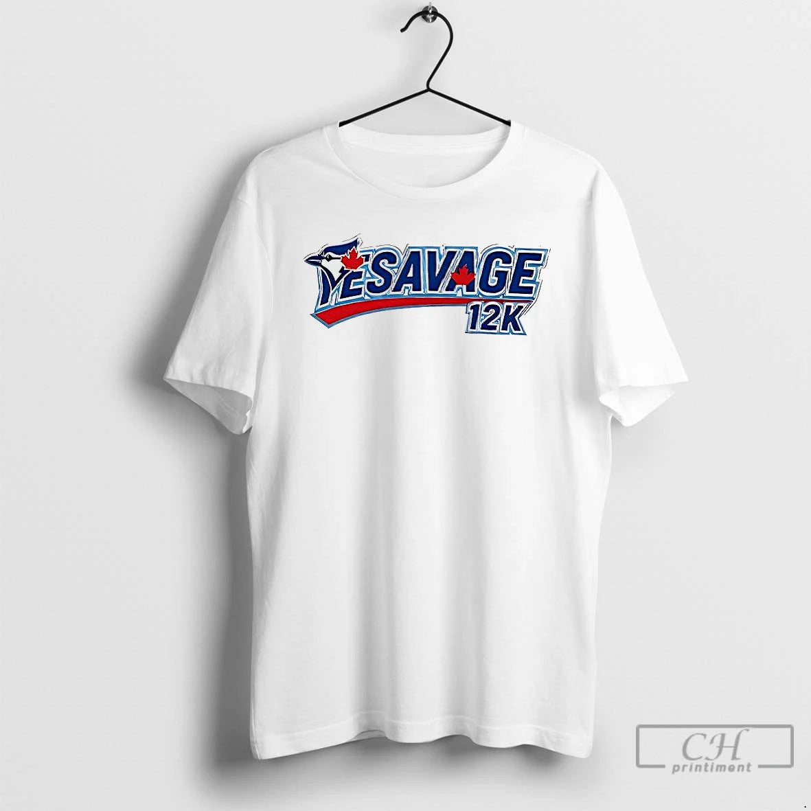 Classic Yesavage 12k Toronto Blue Jays Logo T Shirts Hoodie Sweatshirt | PurePodTees.com