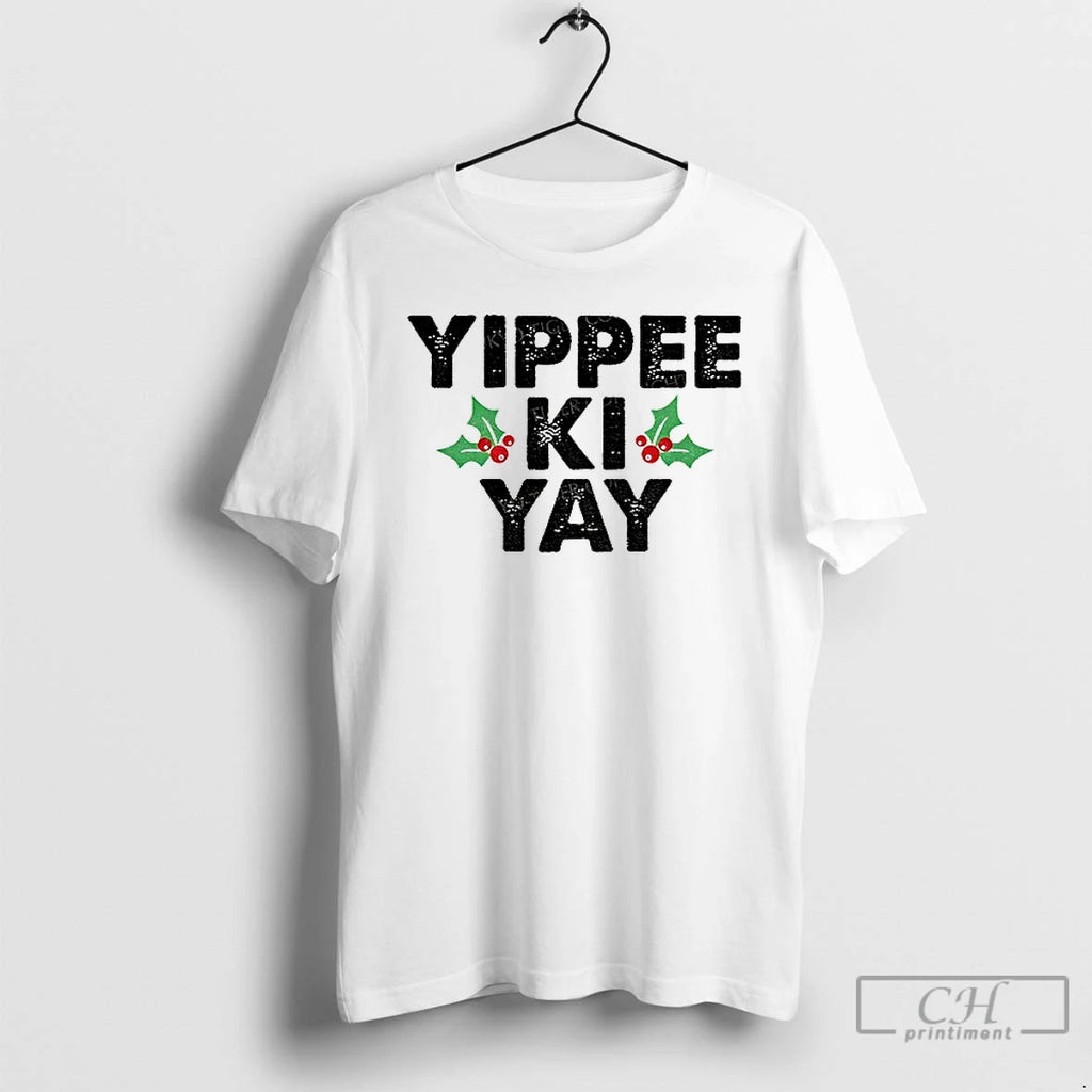 Classic Yippee Ki Yay Merry Christmas T Shirts