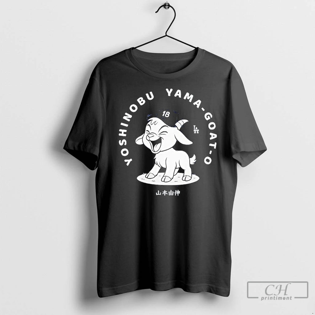 Classic Yoshinobu Yamamoto Goat O Los Angeles Dodgers Graphic Shirt Hoodie Sweatshirt | PurePodTees.com