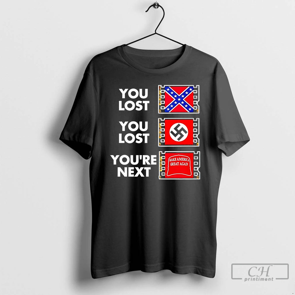 Classic You Lost You Lost Youre Next Anti Maga Shirt Hoodie Sweatshirt | PurePodTees.com