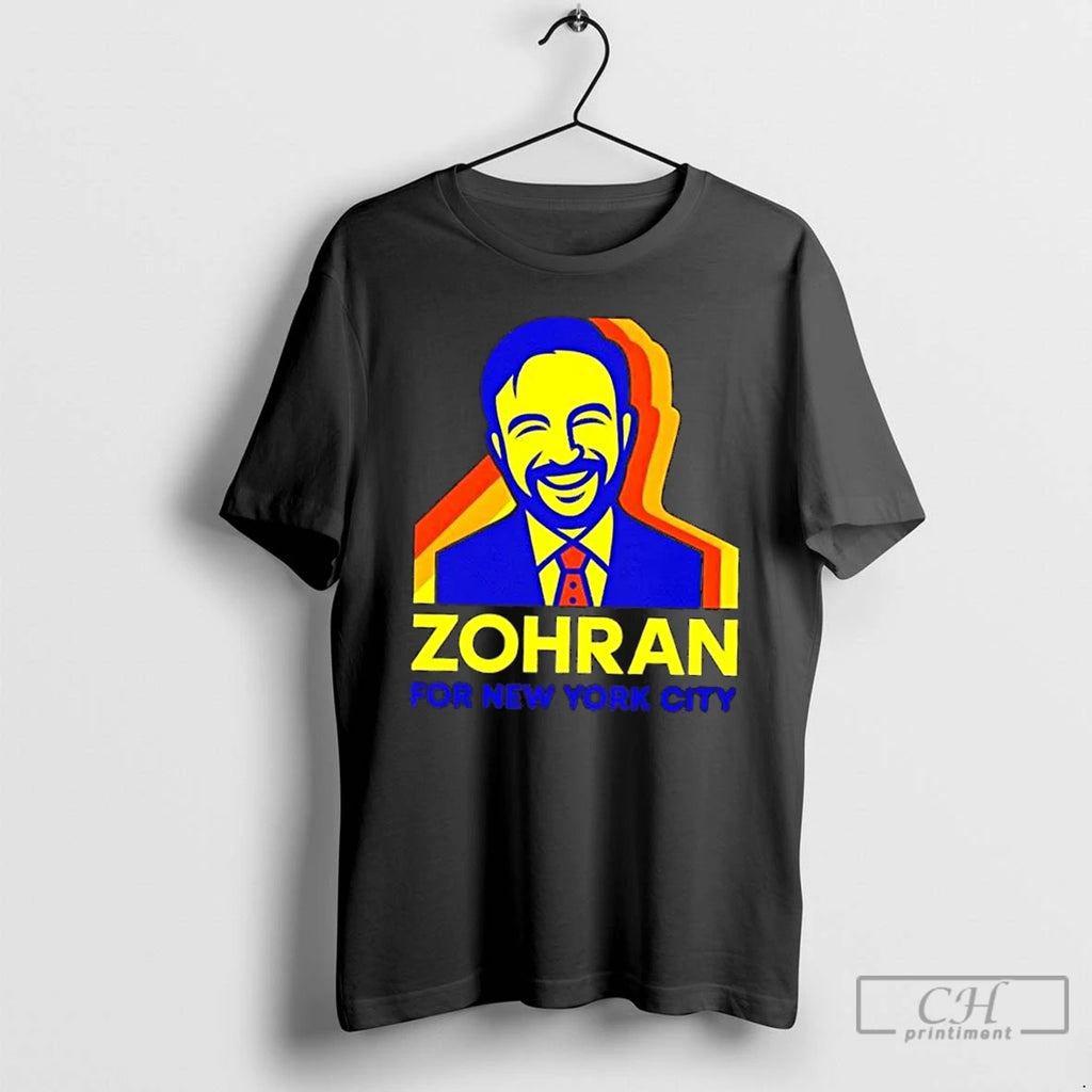 Classic Zohran Mamdani For New York City T Shirts Hoodie Sweatshirt | PurePodTees.com