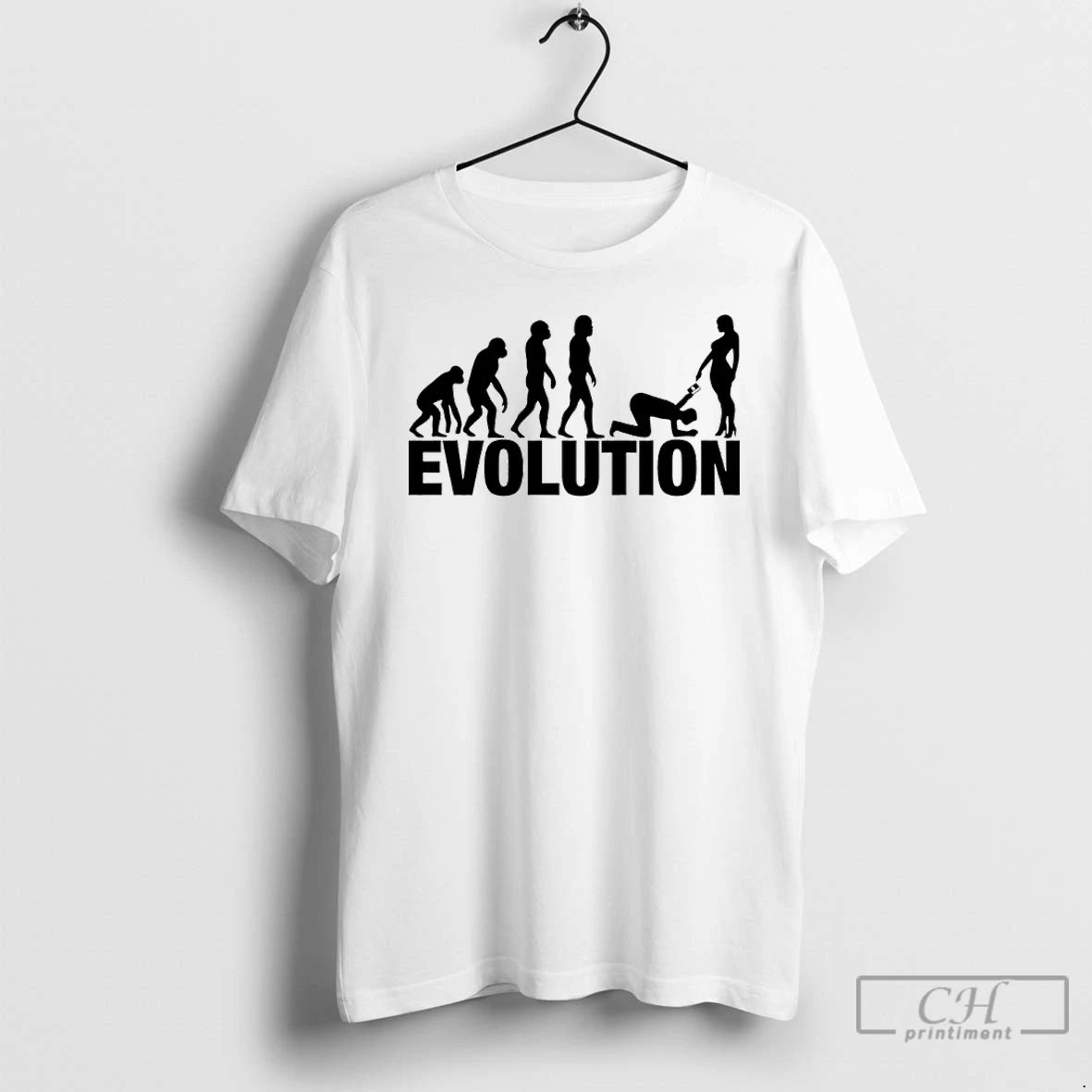 Classic Evolution Shirt Hoodie Sweatshirt | PurePodTees.com