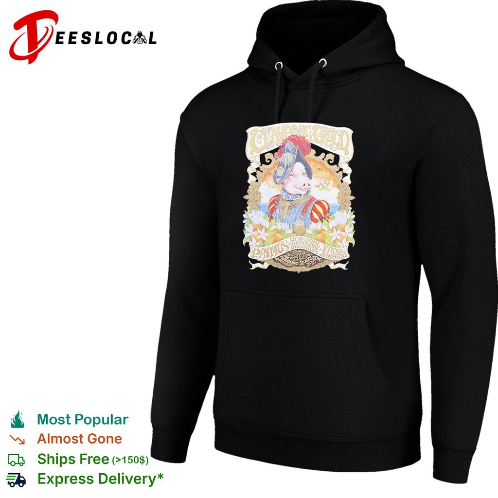 Claypool Gold Primus Claypool Lennon Delirium and Frog Brigade St Augustine Florida 2026 shirt