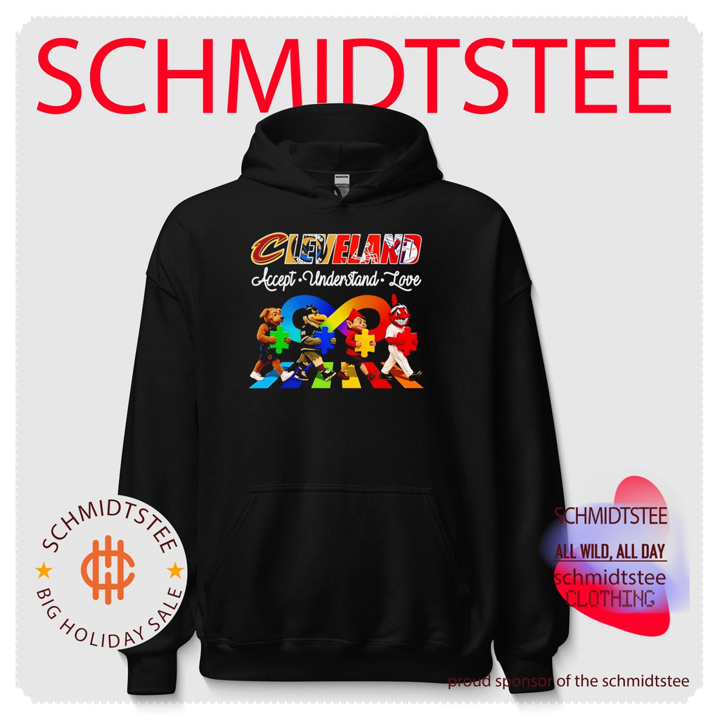 Cleveland Accept Understand Love Mascot Infinity Puzzle shirt