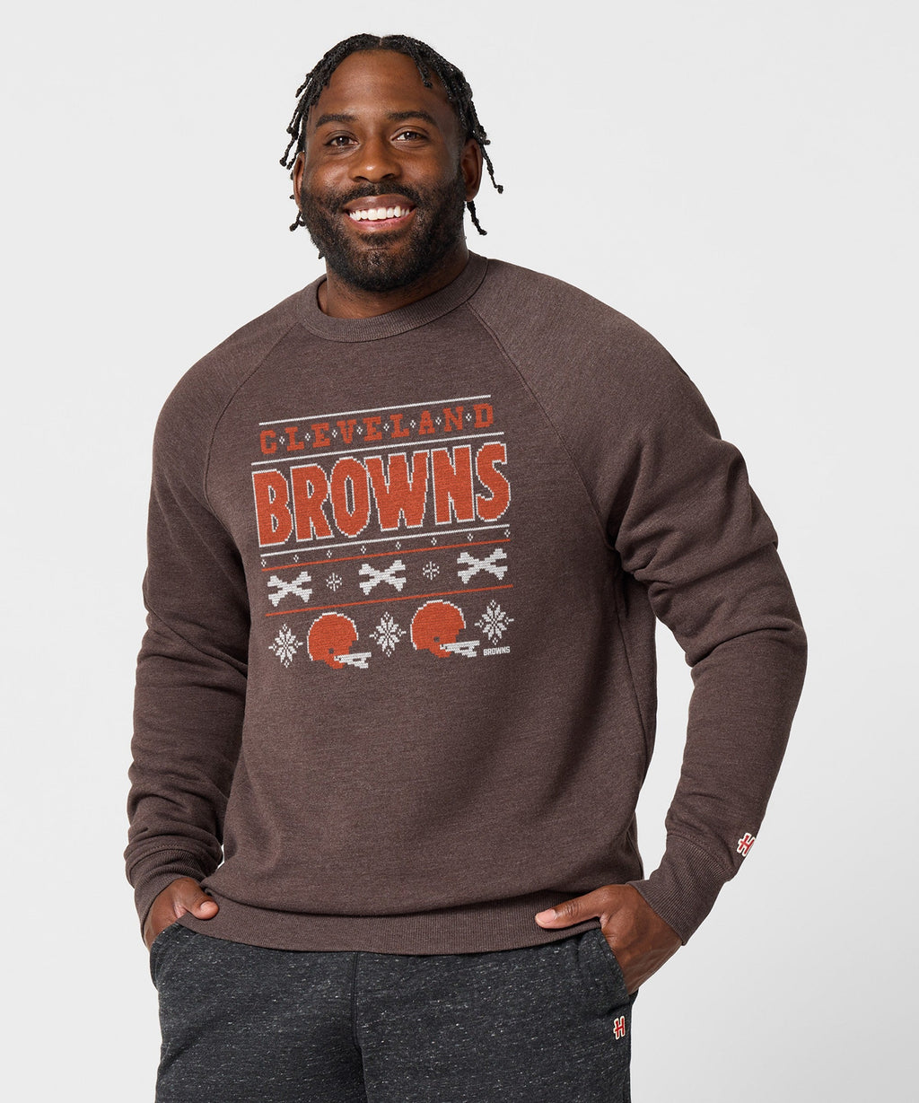 Cleveland Browns Holiday Crewneck