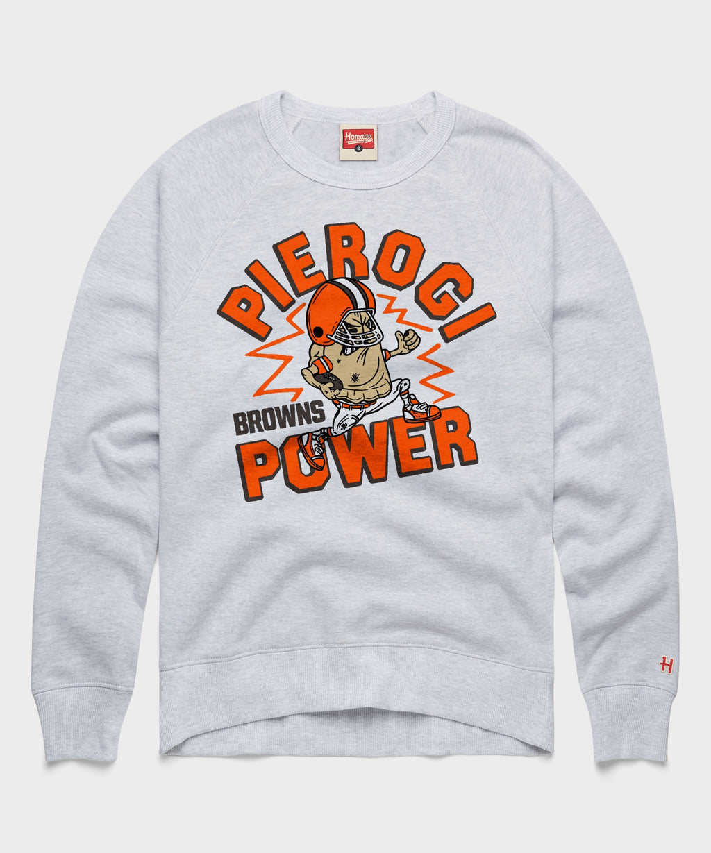 Cleveland Browns Pierogi Power Crewneck