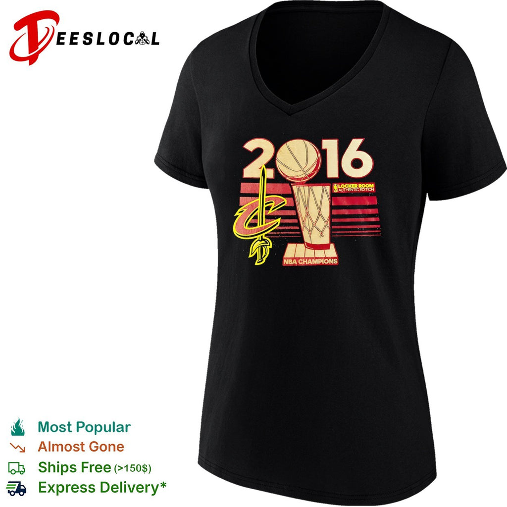 Cleveland Cavaliers 2016 NBA Champions Locker Room Trophy shirt