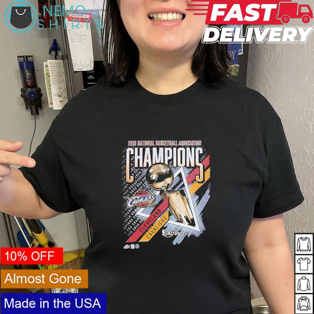 Cleveland Cavaliers 2016 National Basketball Association Champions Finals logo shirt