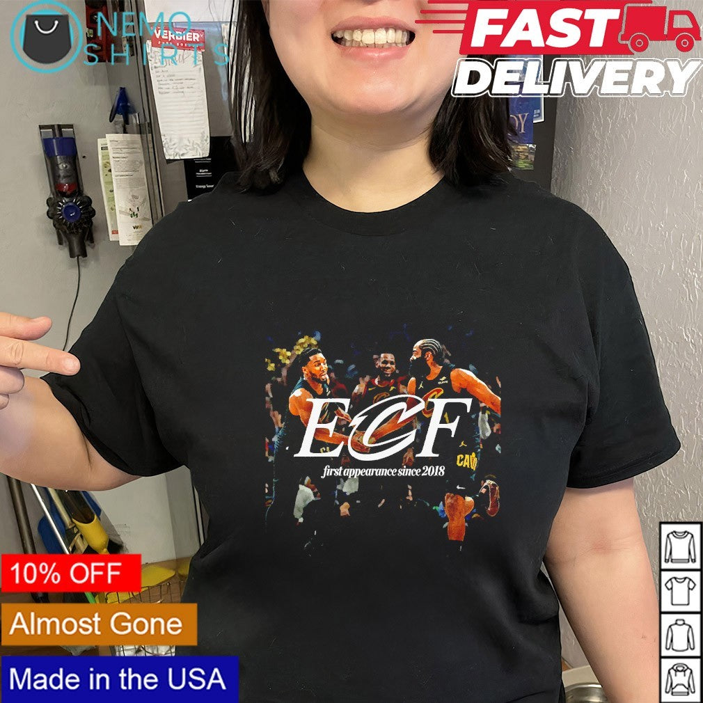 Cleveland Cavaliers ECF first appearance since 2018 shirt