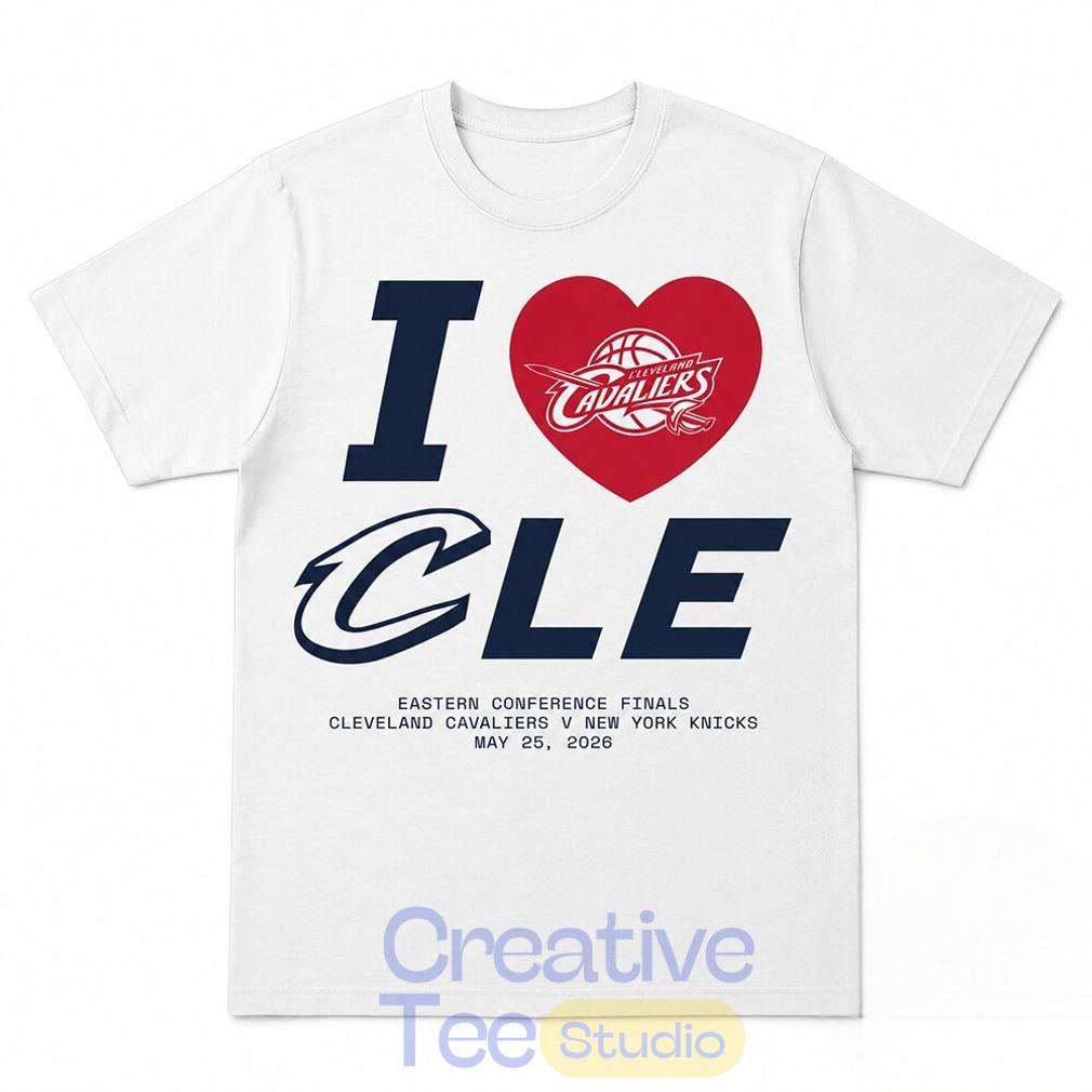 Cleveland Cavaliers Game 4 2026 I Love CLE Shirt