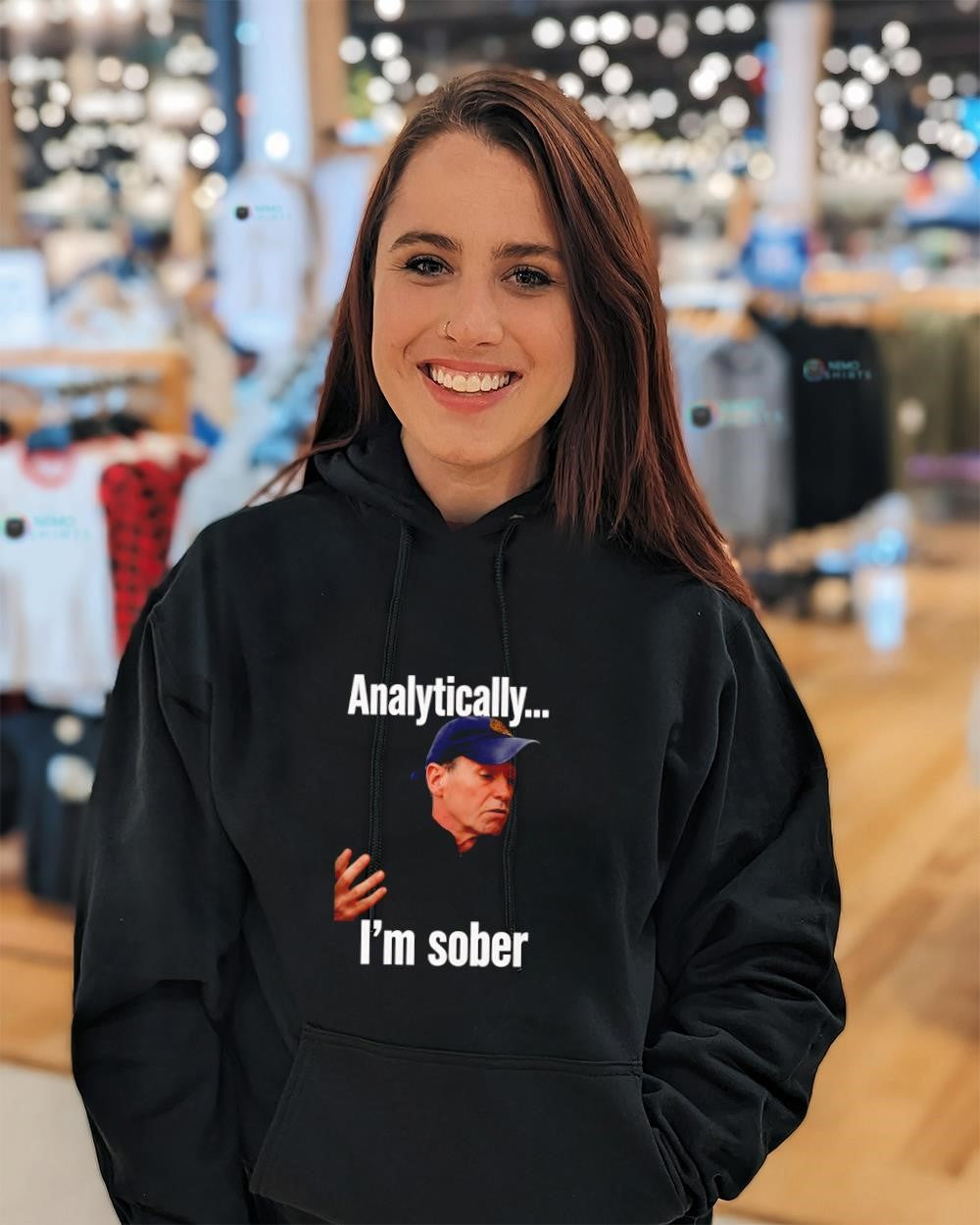 Cleveland Cavaliers coach Kenny Atkinson analytically I’m sober shirt