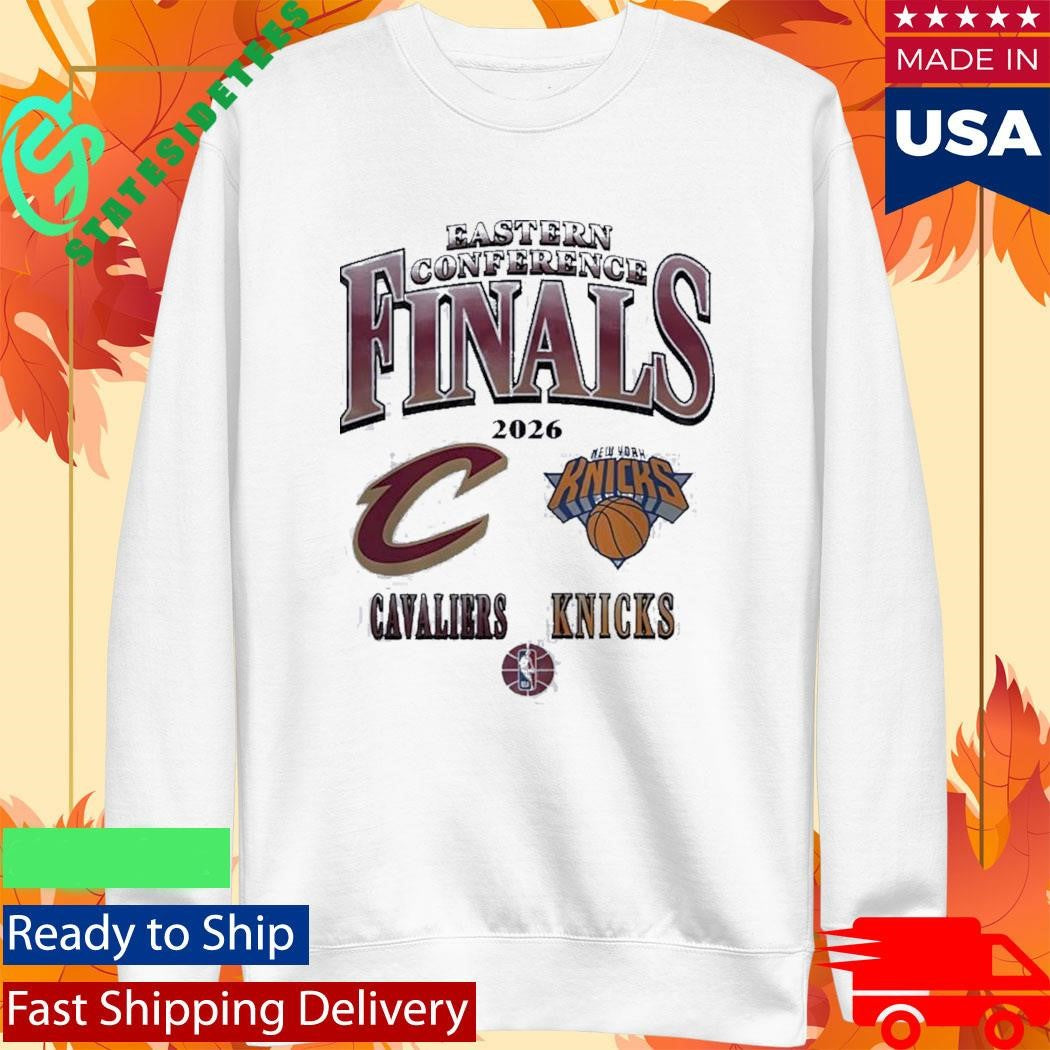 Cleveland Cavaliers vs New York Knicks 2026 NBA Eastern Conference Finals vintage Shirt