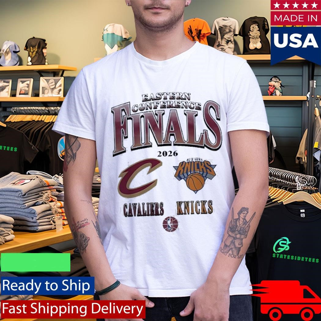 Cleveland Cavaliers vs New York Knicks 2026 NBA Eastern Conference Finals vintage Shirt