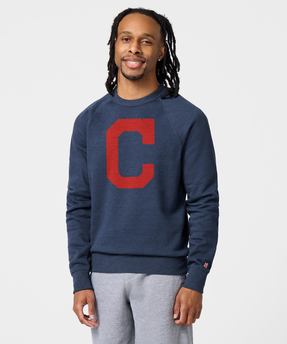 Cleveland Indians Cap Logo '08 Crewneck