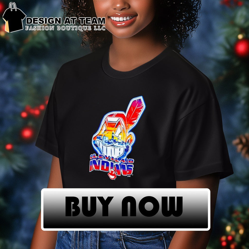 Cleveland Indians Skyline Chief Wahoo Cleveland Guardians shirt