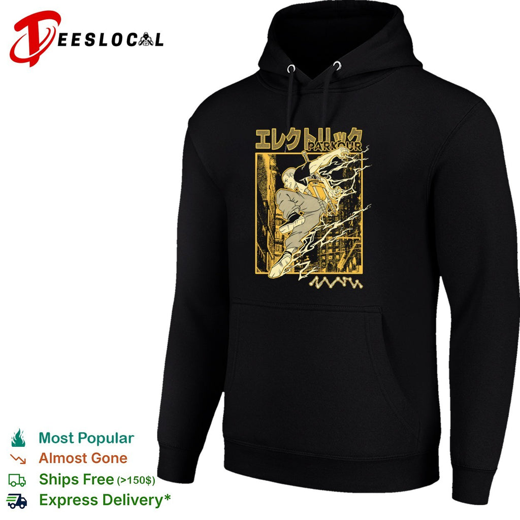 Cole MacGrath inFamous Electric Parkour Electrikku Parkour shirt