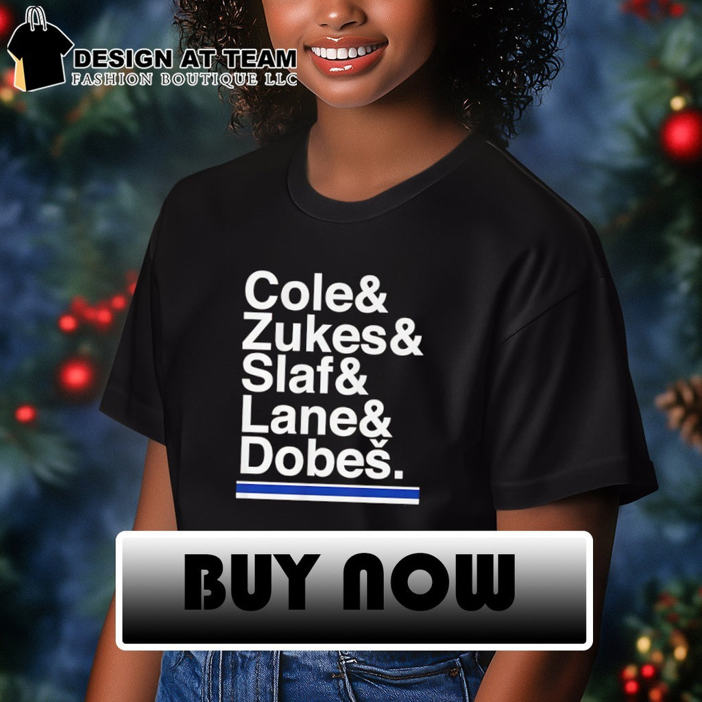 Cole & Zukes & Slaf & Lane & Dobes Montréal Canadiens Hockey NHL 2026 shirt