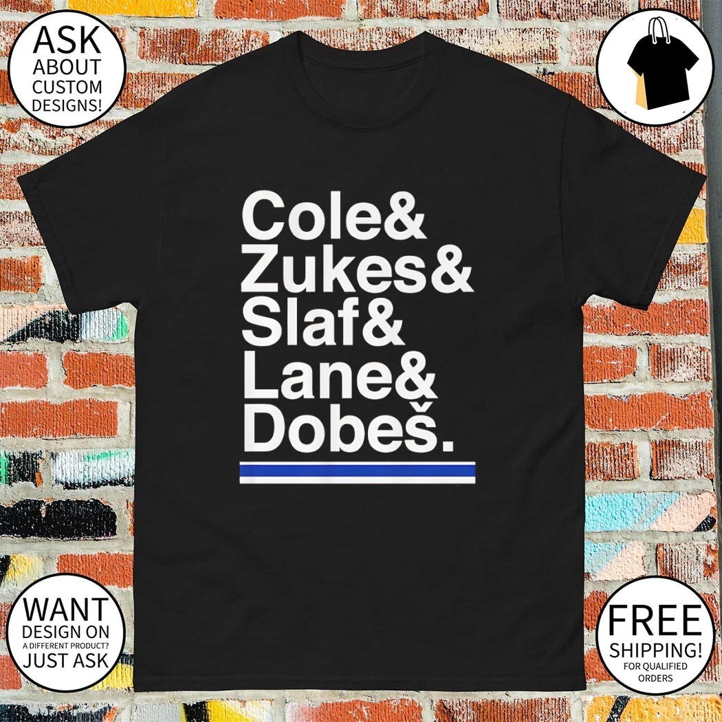 Cole & Zukes & Slaf & Lane & Dobes Montréal Canadiens Hockey NHL 2026 shirt