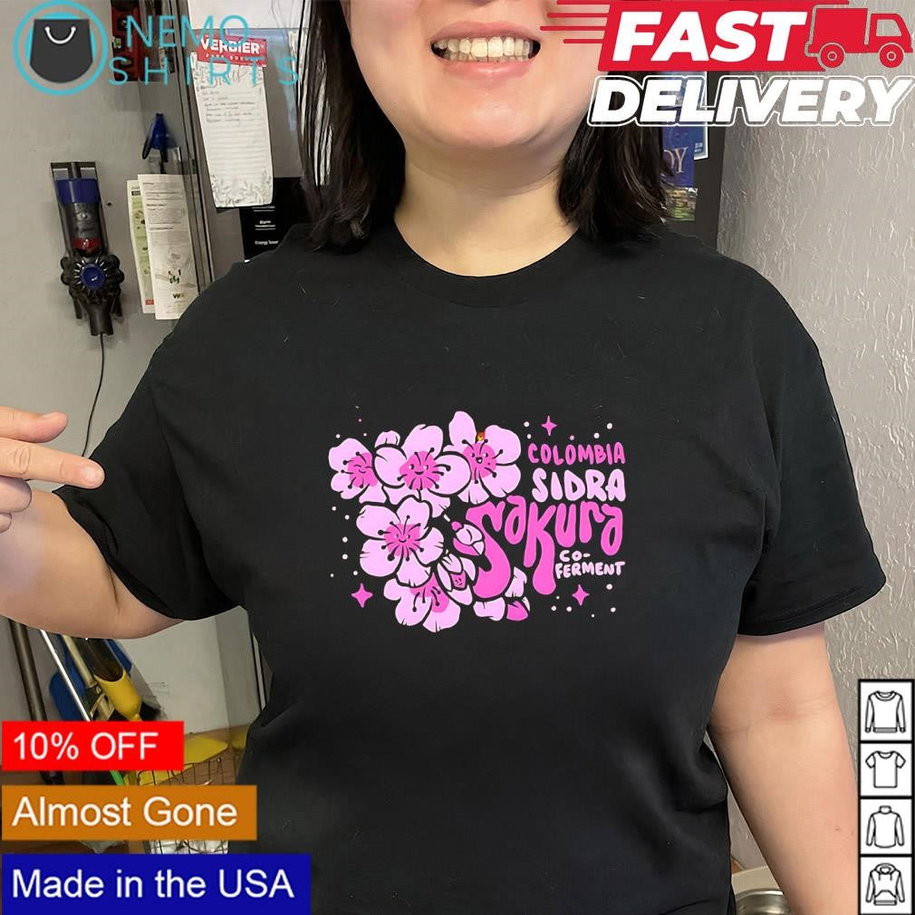 Colombia Julio Madrid Bourbon Sidra Sakura Co-Ferment shirt