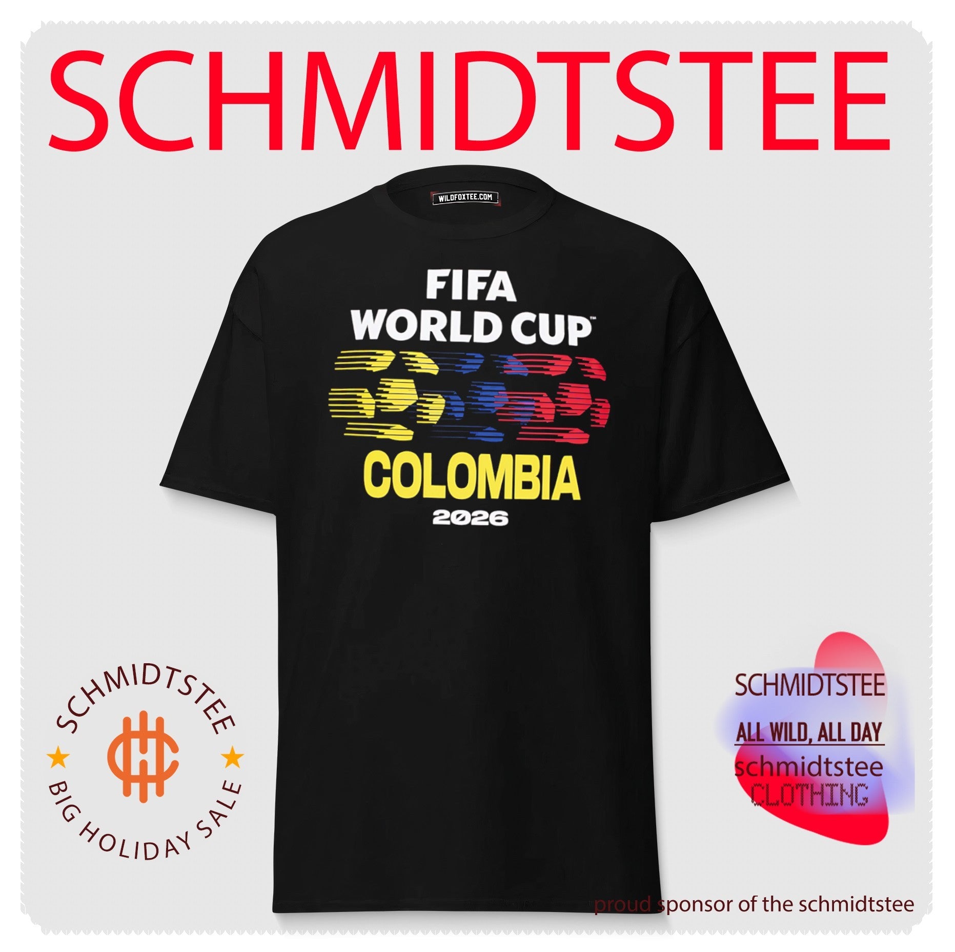 Colombie Coupe du Monde de la FIFA 2026 shirt