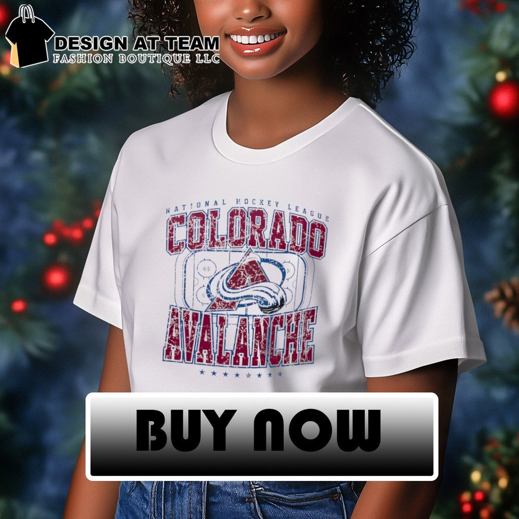 Colorado Avalanche Hockey Starter Distressed Rink National Hockey League 2026 shirt