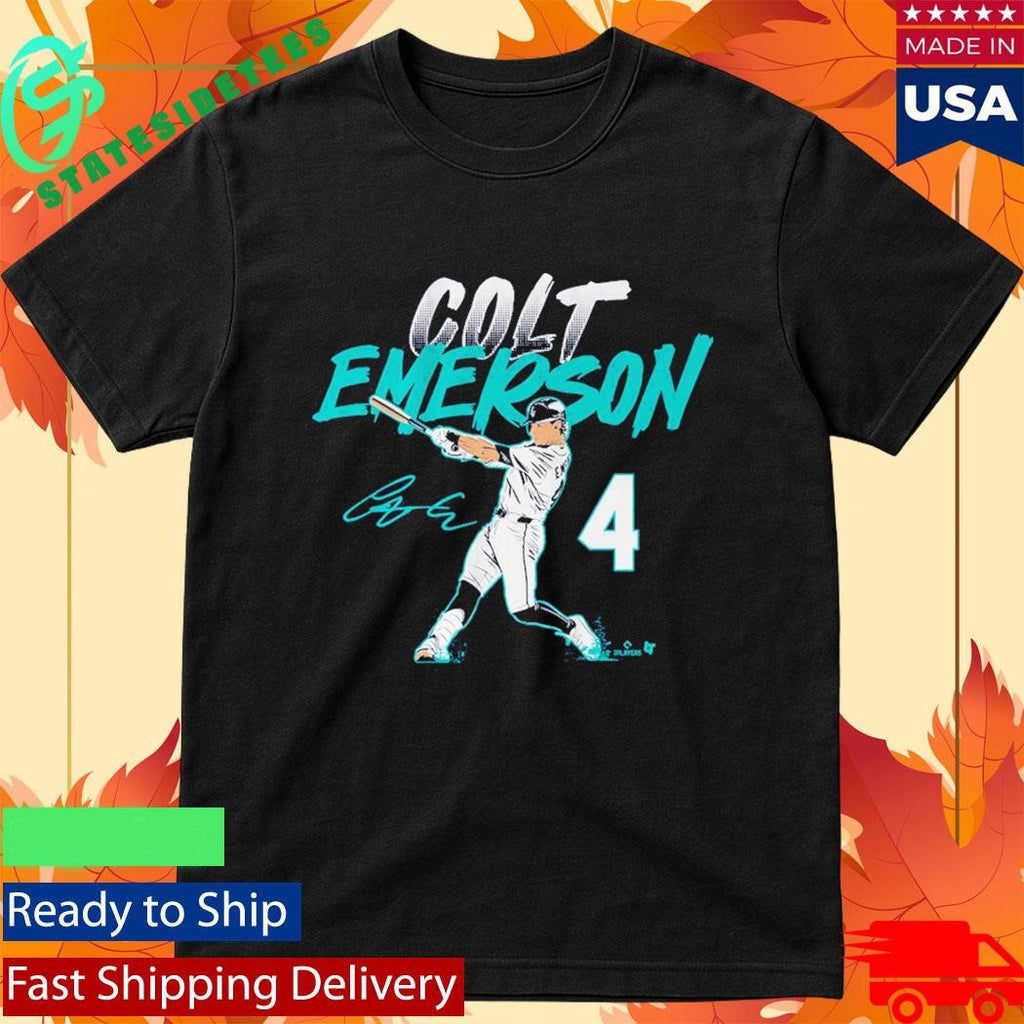 Colt Emerson Slugger Swing Number Signature Shirt