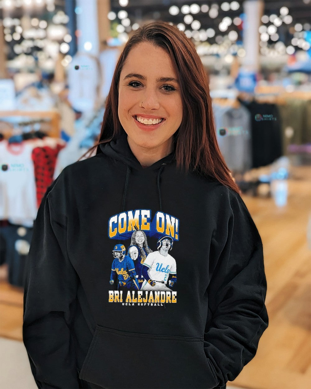 Come on Brianah Alejandre Ucla Bruins softball shirt