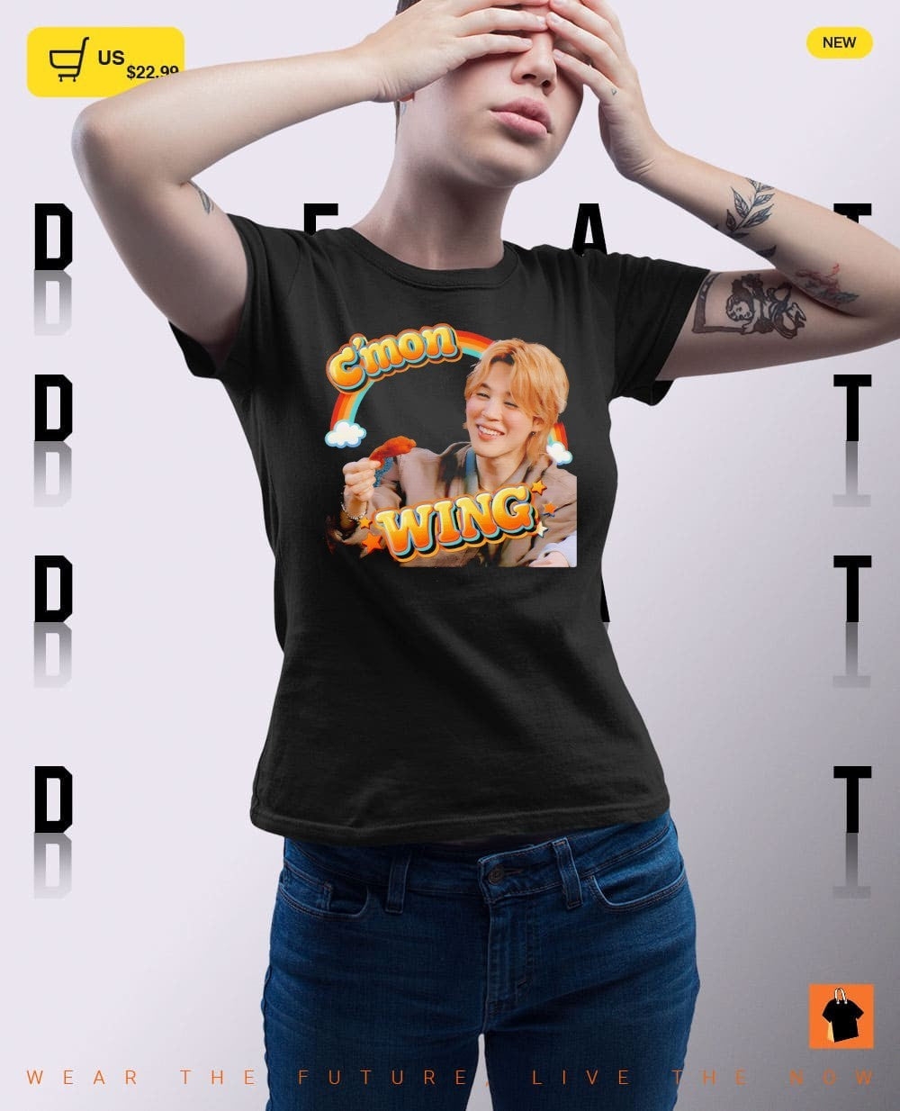Come on Wing Jimin BTS 2.0 Arirang shirt