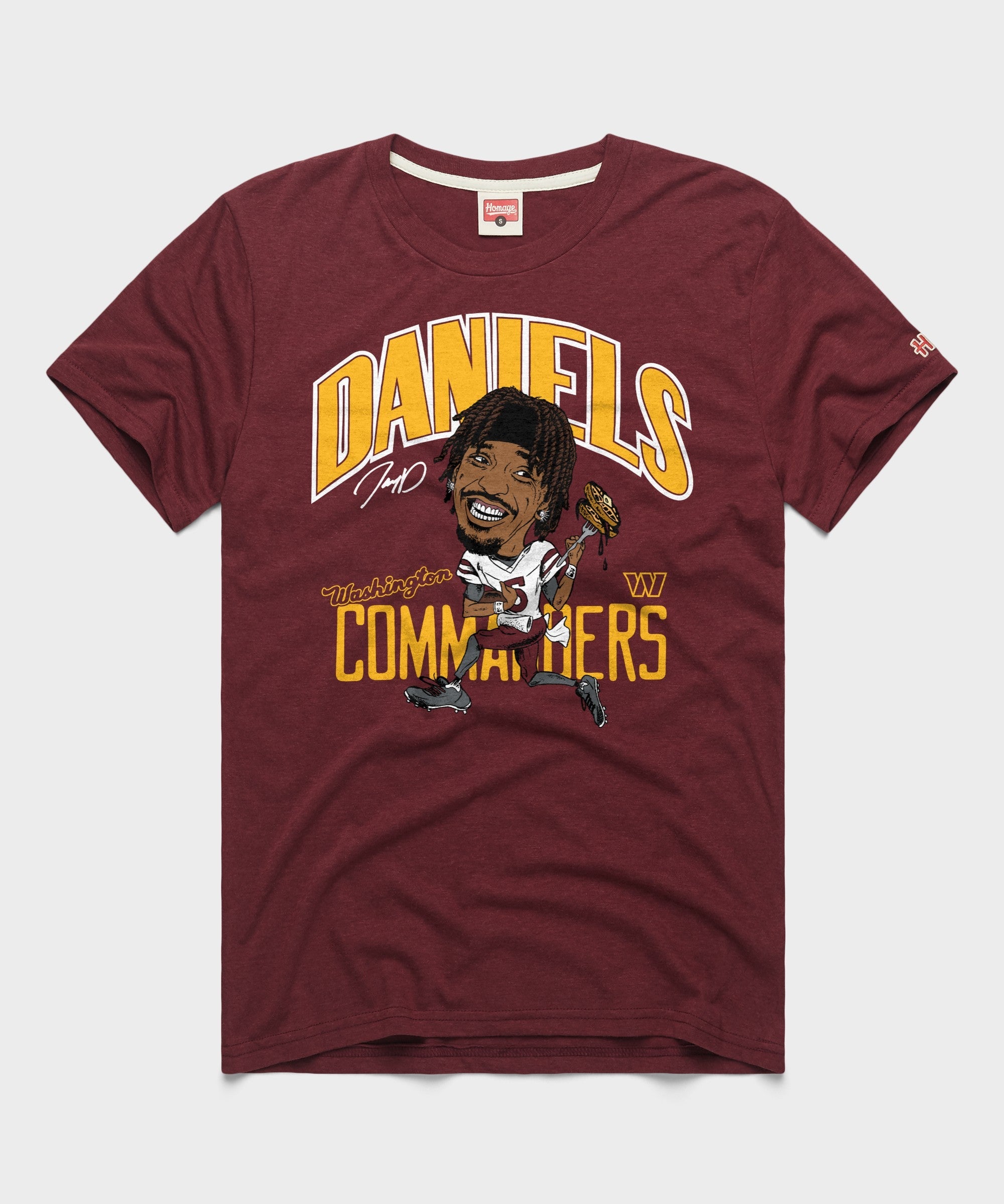 Commanders Jayden Daniels Signature Waffles