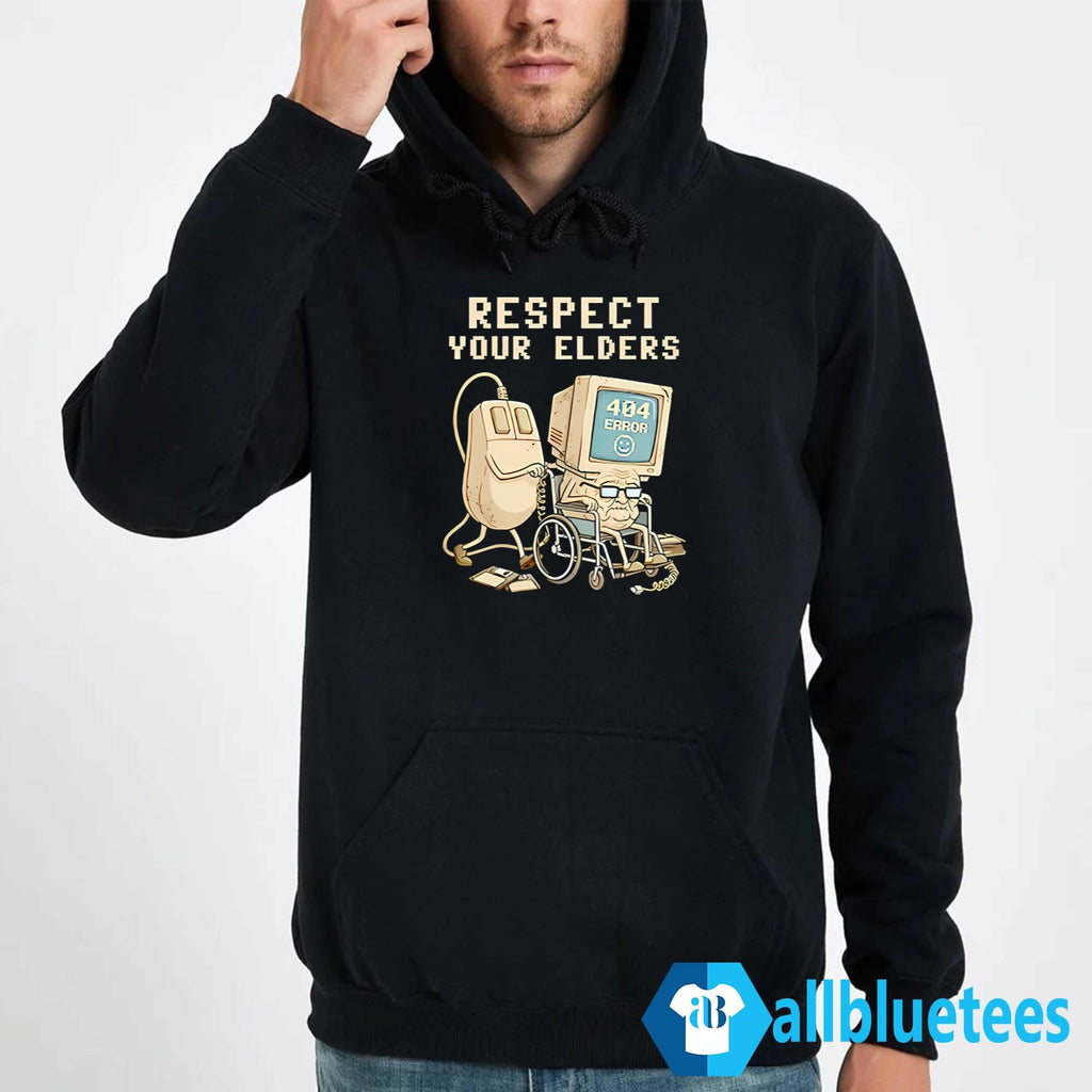 Computer Respect Your Elders Shirt