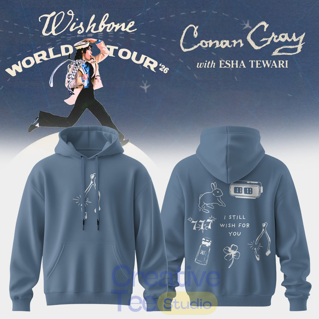 Conan Gray: Wishbone World Tour 2026 Special Hoodie