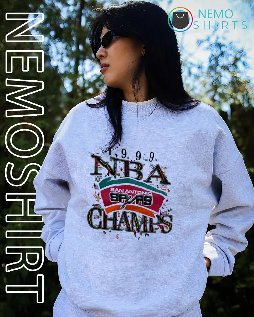 Congrat 1999 San Antonio Spurs NBA Champions shirt