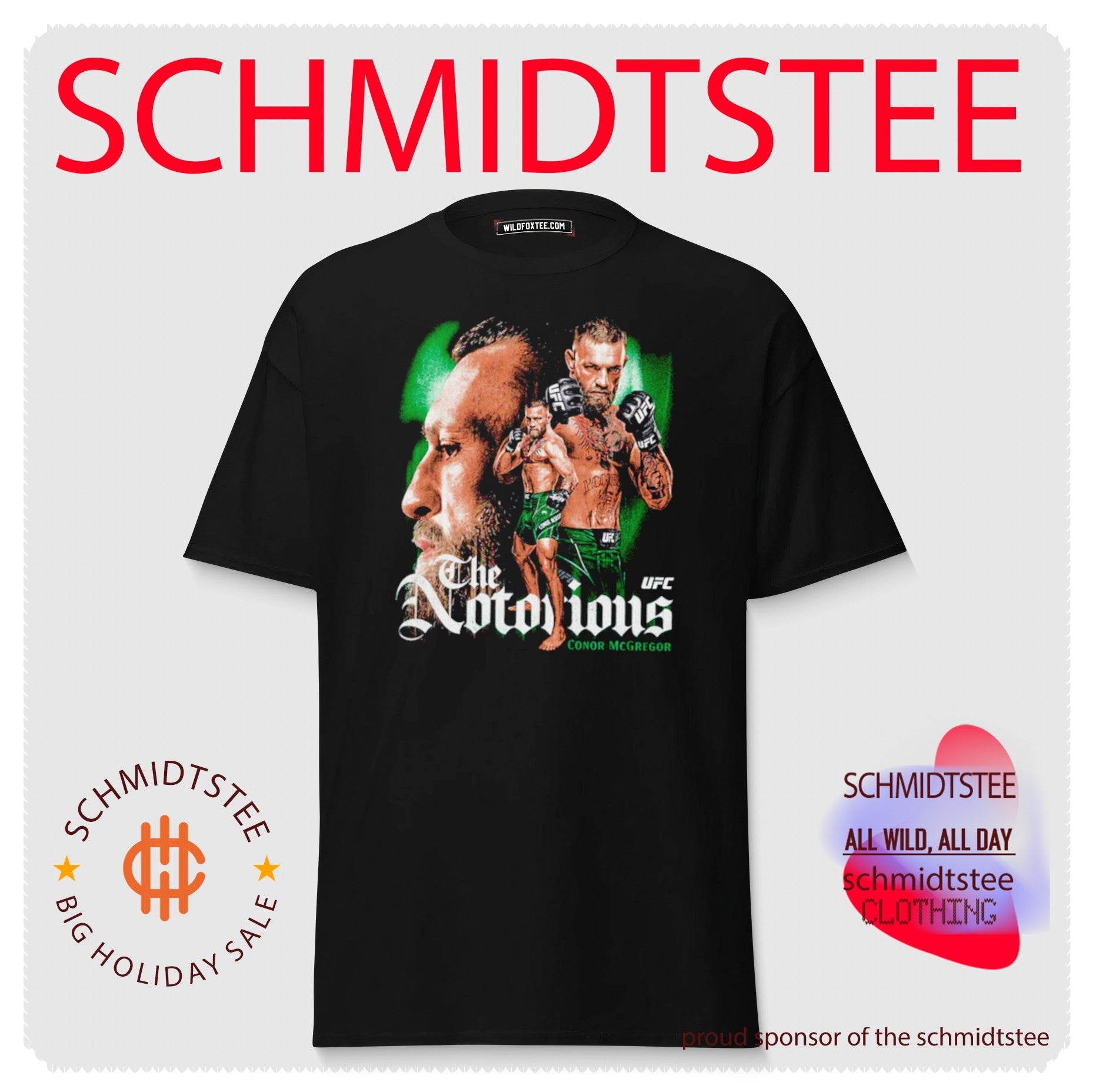 Conor McGregor The Notorious UFC Aura MMA shirt